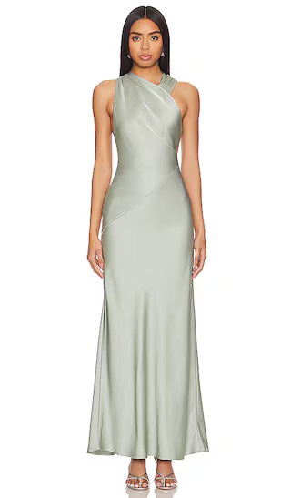Annabel Dress in Sage | Revolve Clothing (Global)