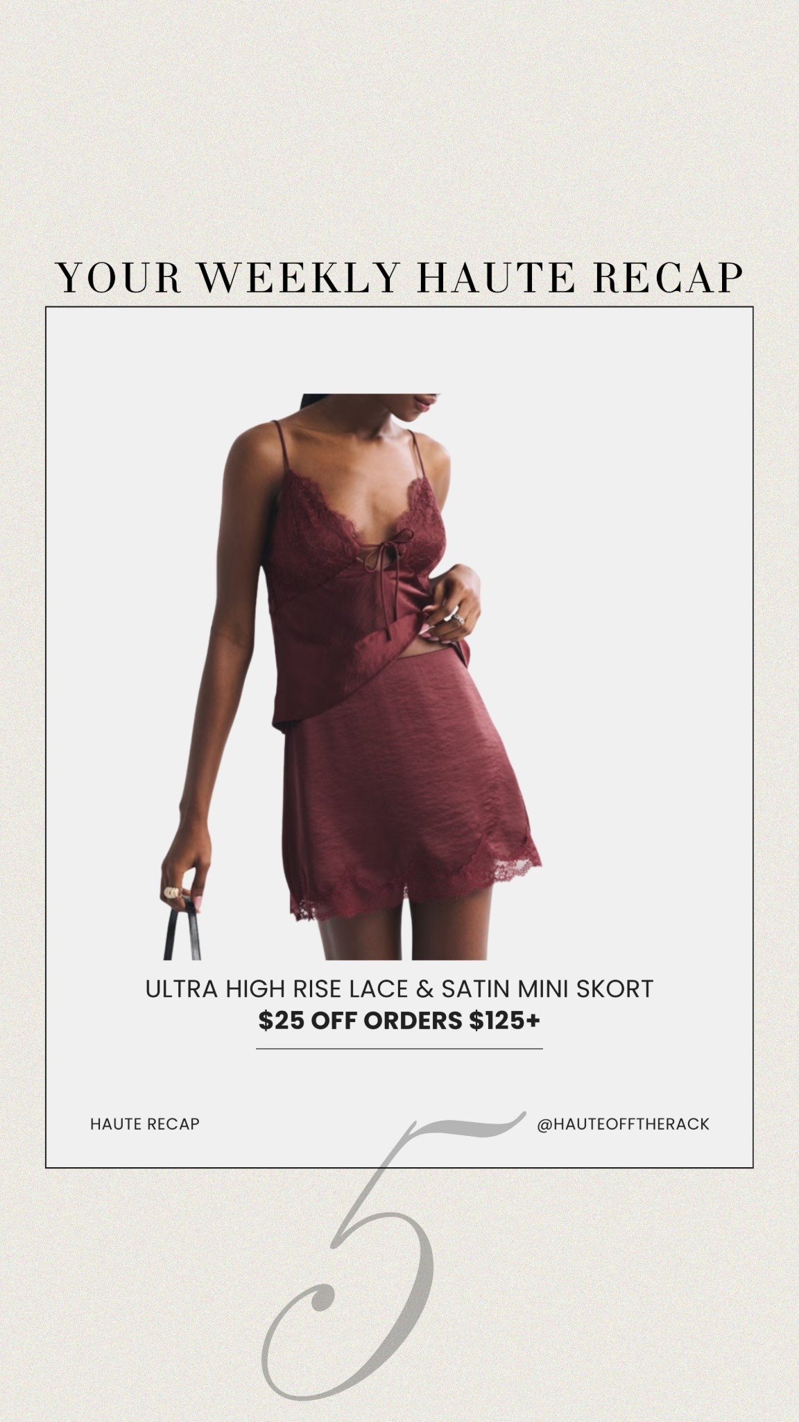 ICYMI here’s a recap on what I shared last week!
5. A&F satin mini skort 
$25 OFF when you spen $125+

#satinskirt #abercrombie #miniskirt #skort #dailydeal #valentinesday #galentinesday

#LTKSaleAlert #LTKValentine