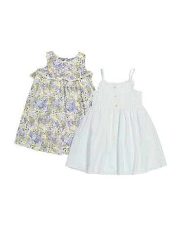Toddler Girls 2pk Knit Dresses | TJ Maxx