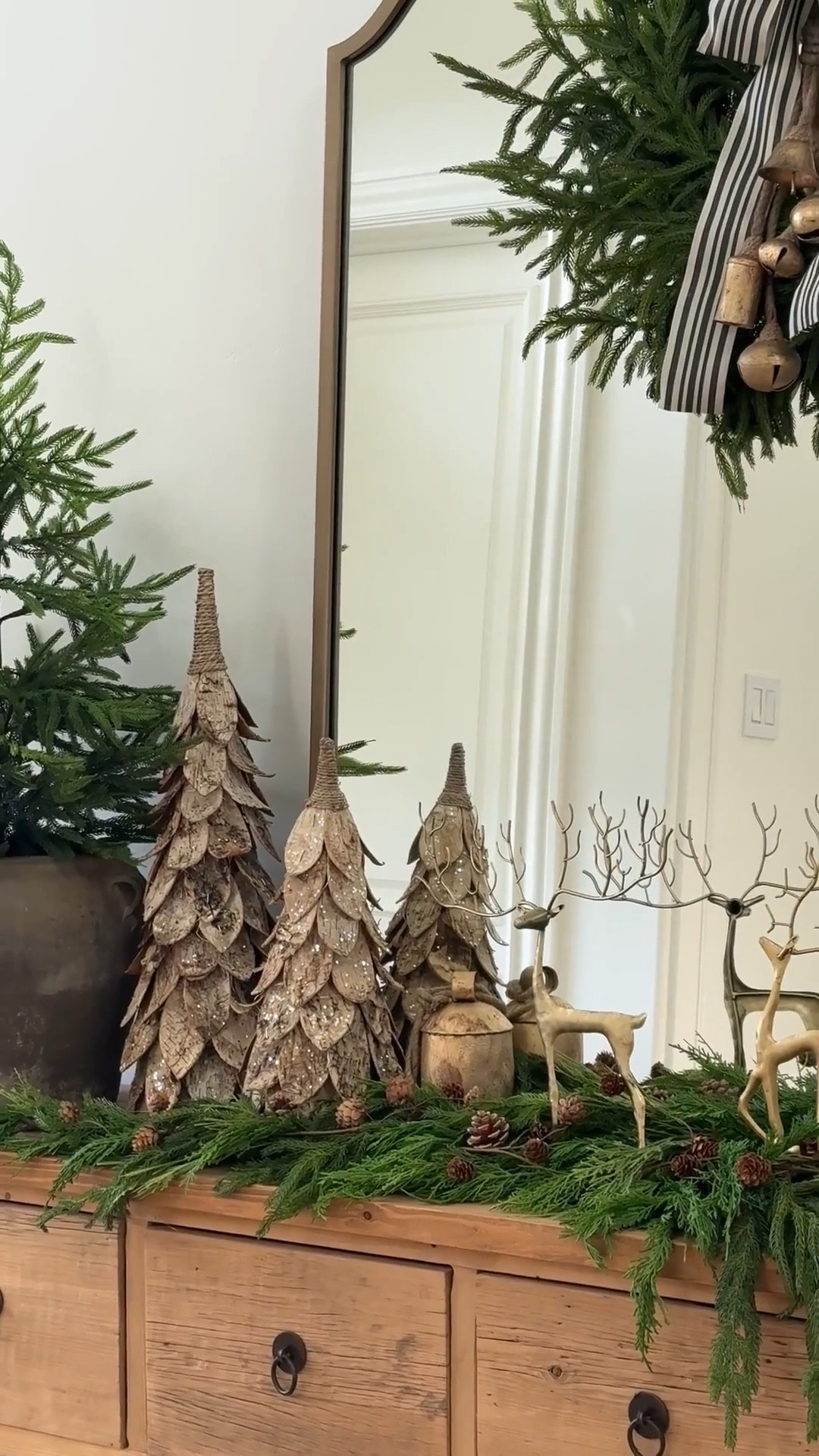 Save 20% on all Norfolk with code PINE20
Linking these gorgeous trees and brass reindeer that always sell out!

#LTKHome #LTKSaleAlert #LTKSeasonal