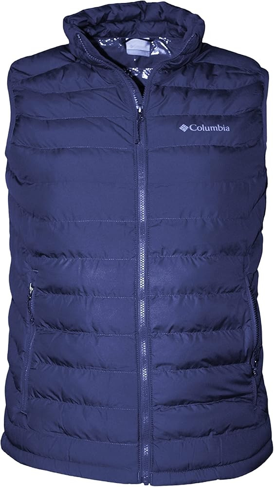 Columbia Mens White Out Omni-Heat Puffer Vest | Amazon (US)