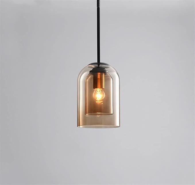 Led Pendant Lamp Glass Modern Hanging Lighting Luxury Art Restaurant Bar Bedroom Bedside,Modern W... | Amazon (US)