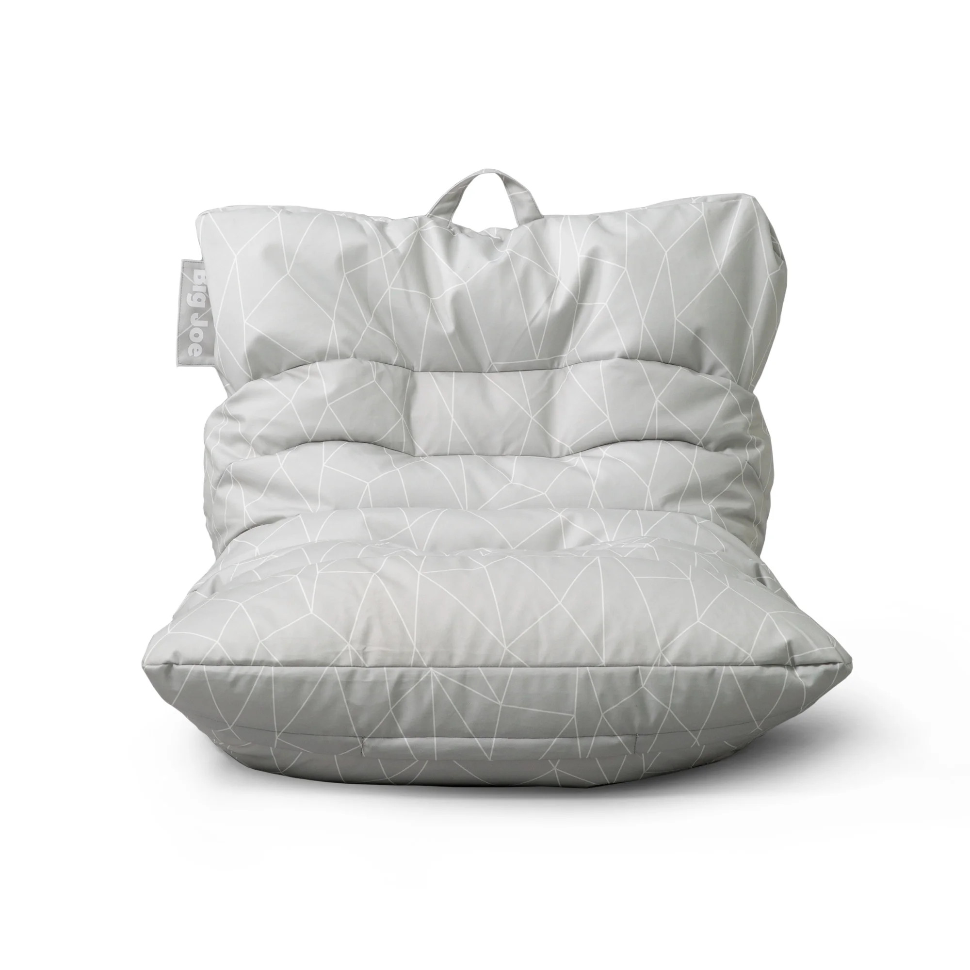 Big Joe Roma Bean Bag Chair, Moonstone Tessellation Lenox, Durable Woven Polyester, 3 feet | Walmart (US)