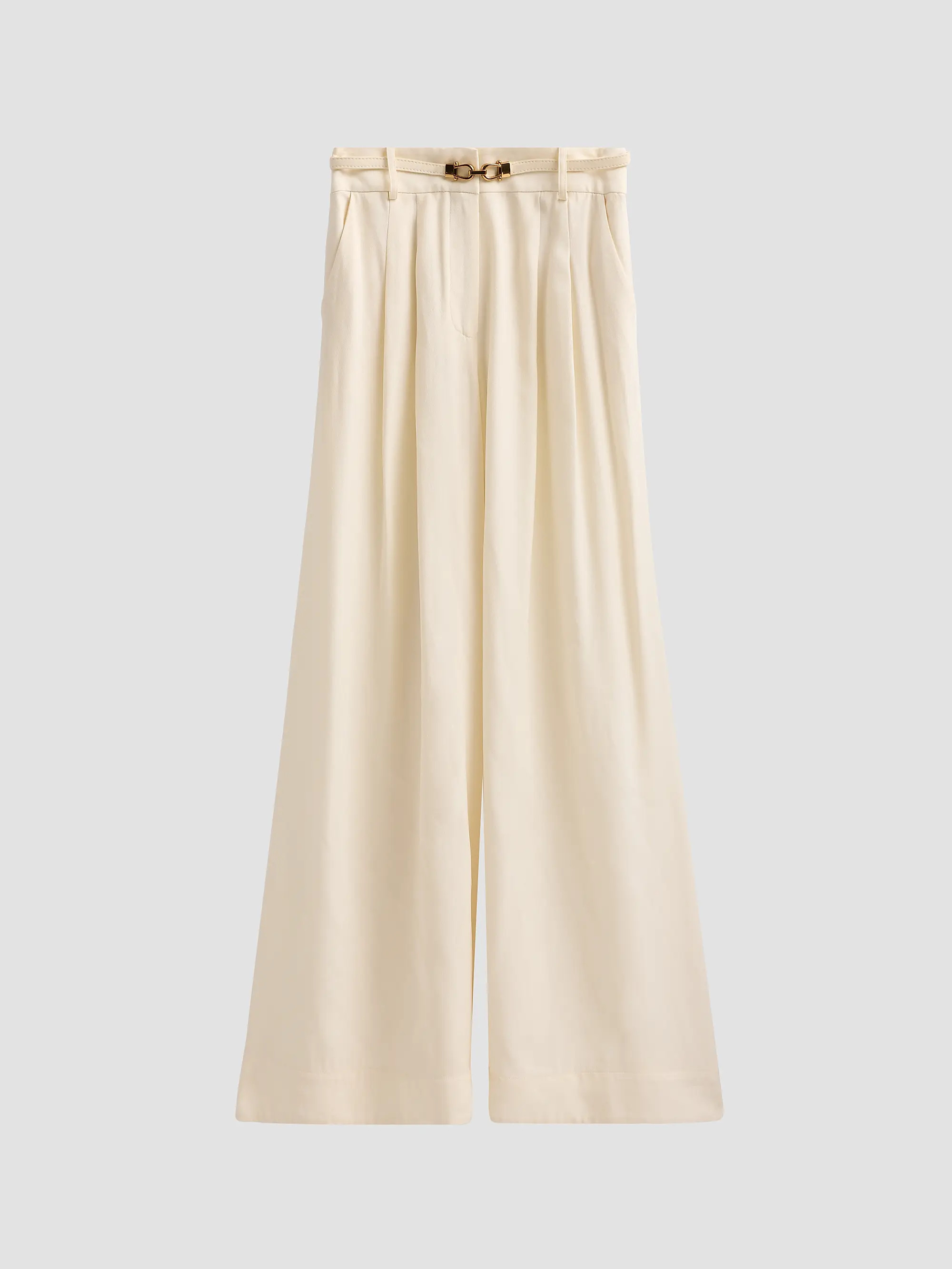 Belted Wide Leg Pants | Saks Fifth Avenue