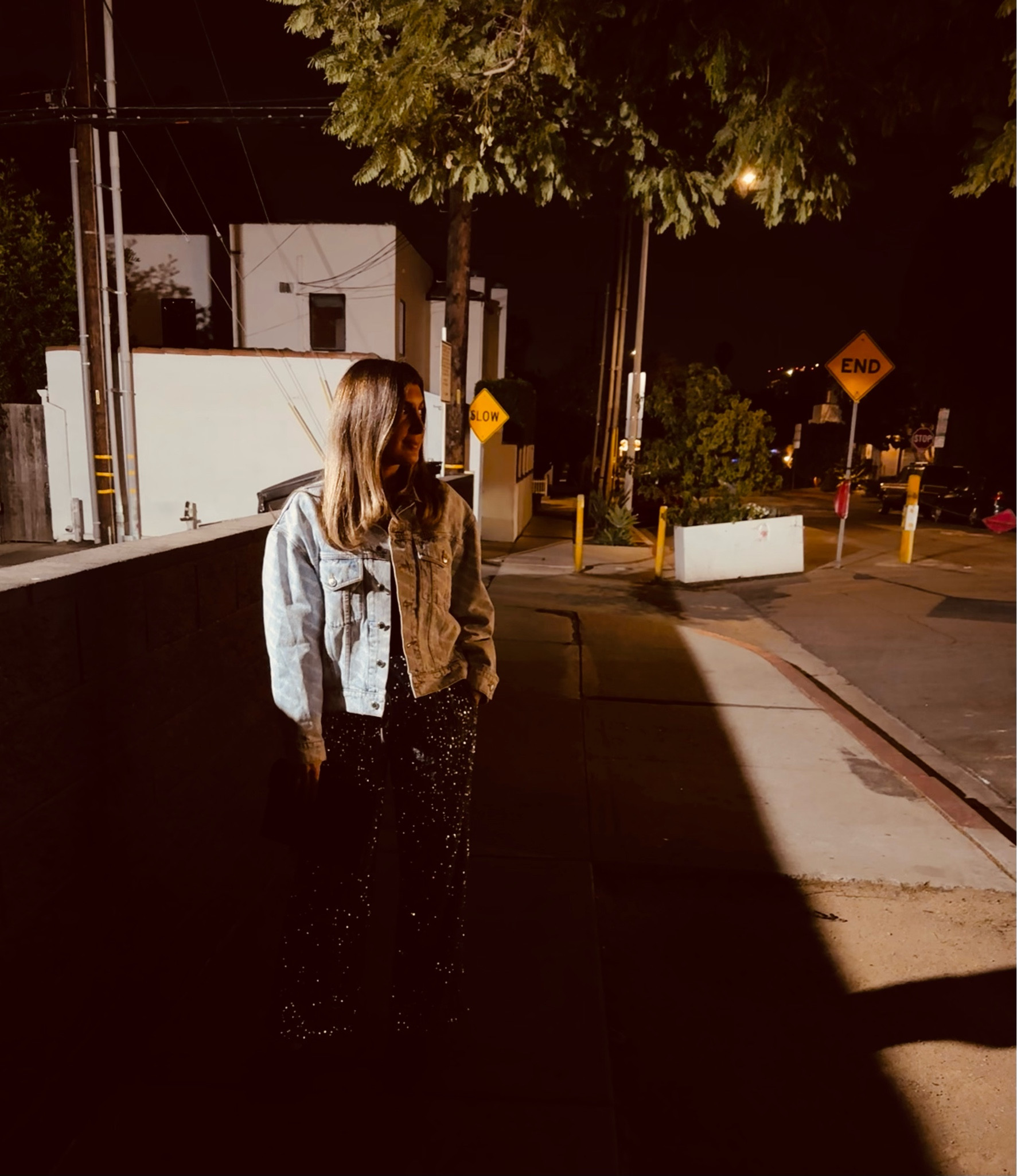 The denim jacket that goes with everything - Even sequin pants. 👖 

#LTKOver40 #LTKSeasonal #LTKFindsUnder100