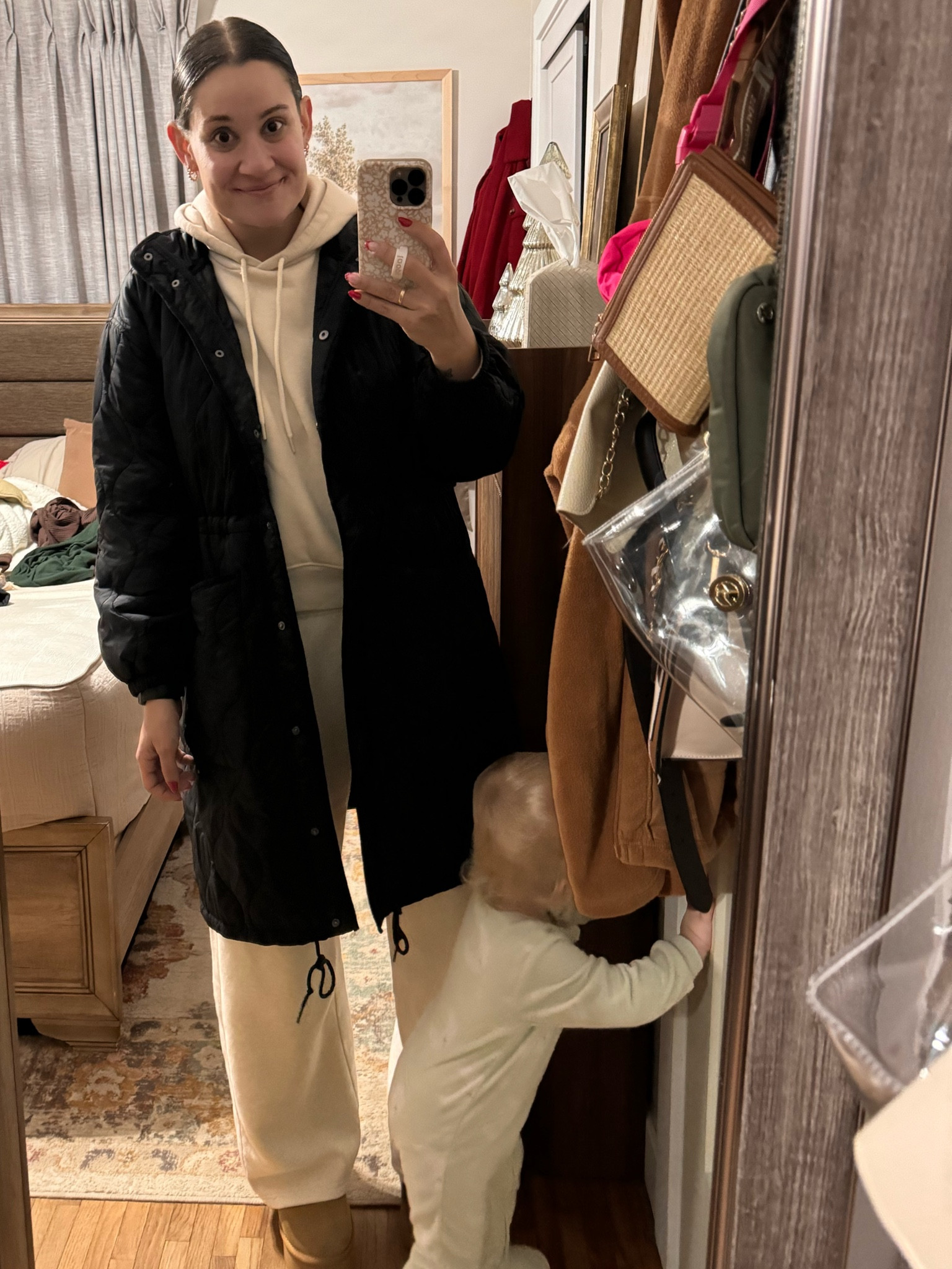 Cozy and comfy! Perfect school pick up outfit this winter #aerie #walmart #cozyoutfit #casualoutfit 

#LTKSeasonal #LTKMidsize #LTKActive