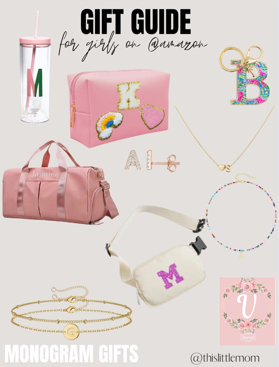 Gift guide for girls all monogram gift ideas! 

Girls, monogram, Amazon, Amazon finds, youth girls, Christmas gifts, 

#LTKkids #LTKHoliday #LTKGiftGuide