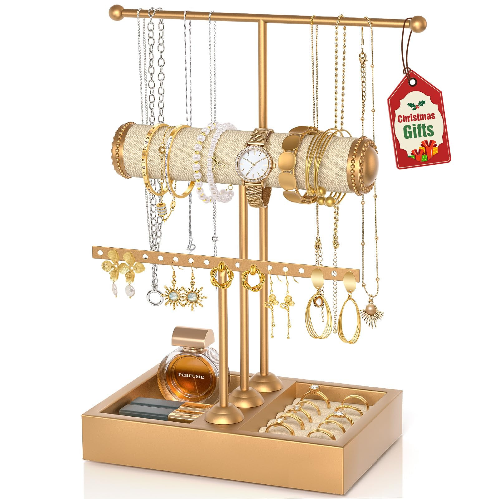 Jewelry Stand Holder Organizer – Mothers Day Gifts for Women, Teen Girls, Daughter, Girlfriend,... | Amazon (US)