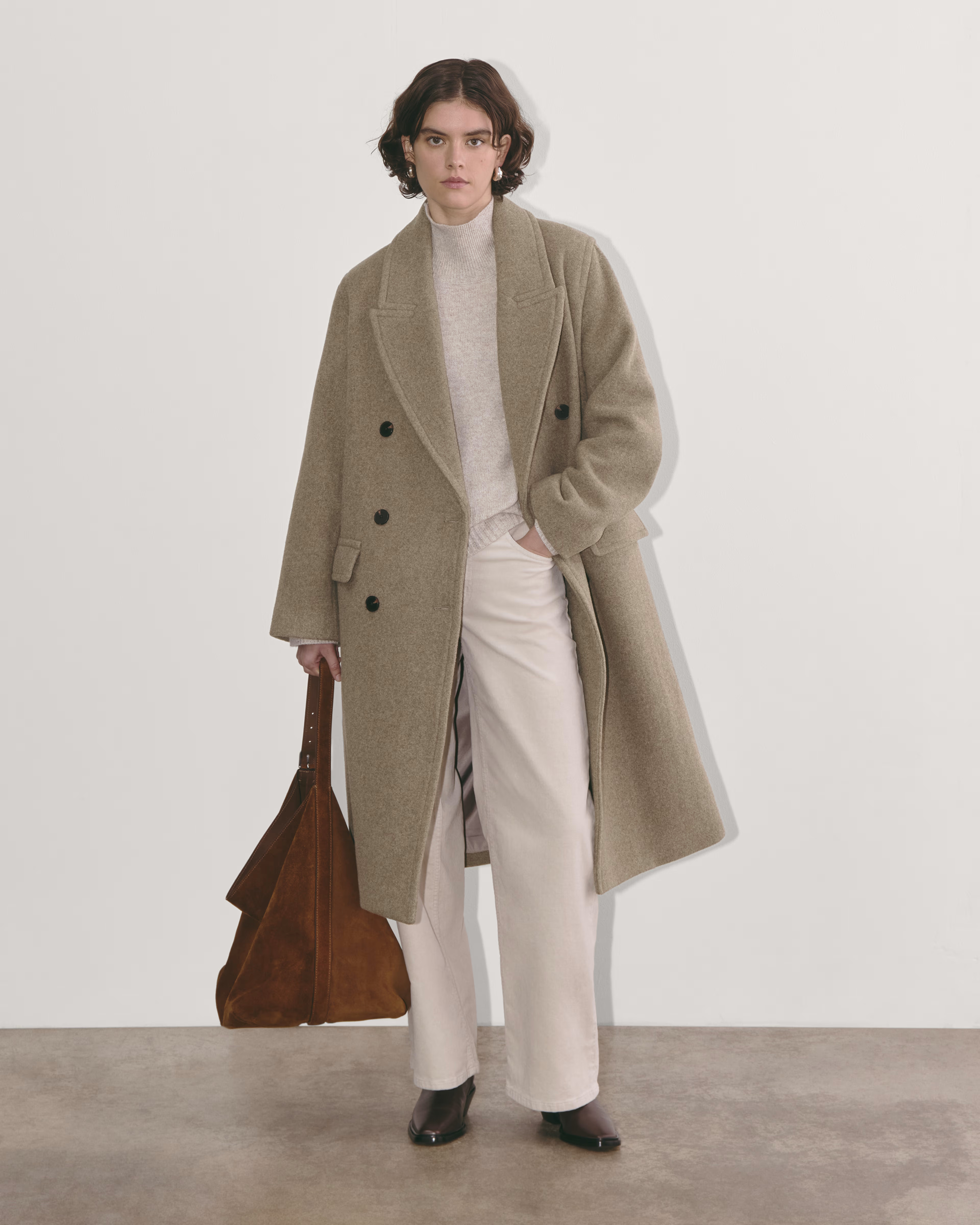 The Double-Breasted Coat in Wool | Everlane