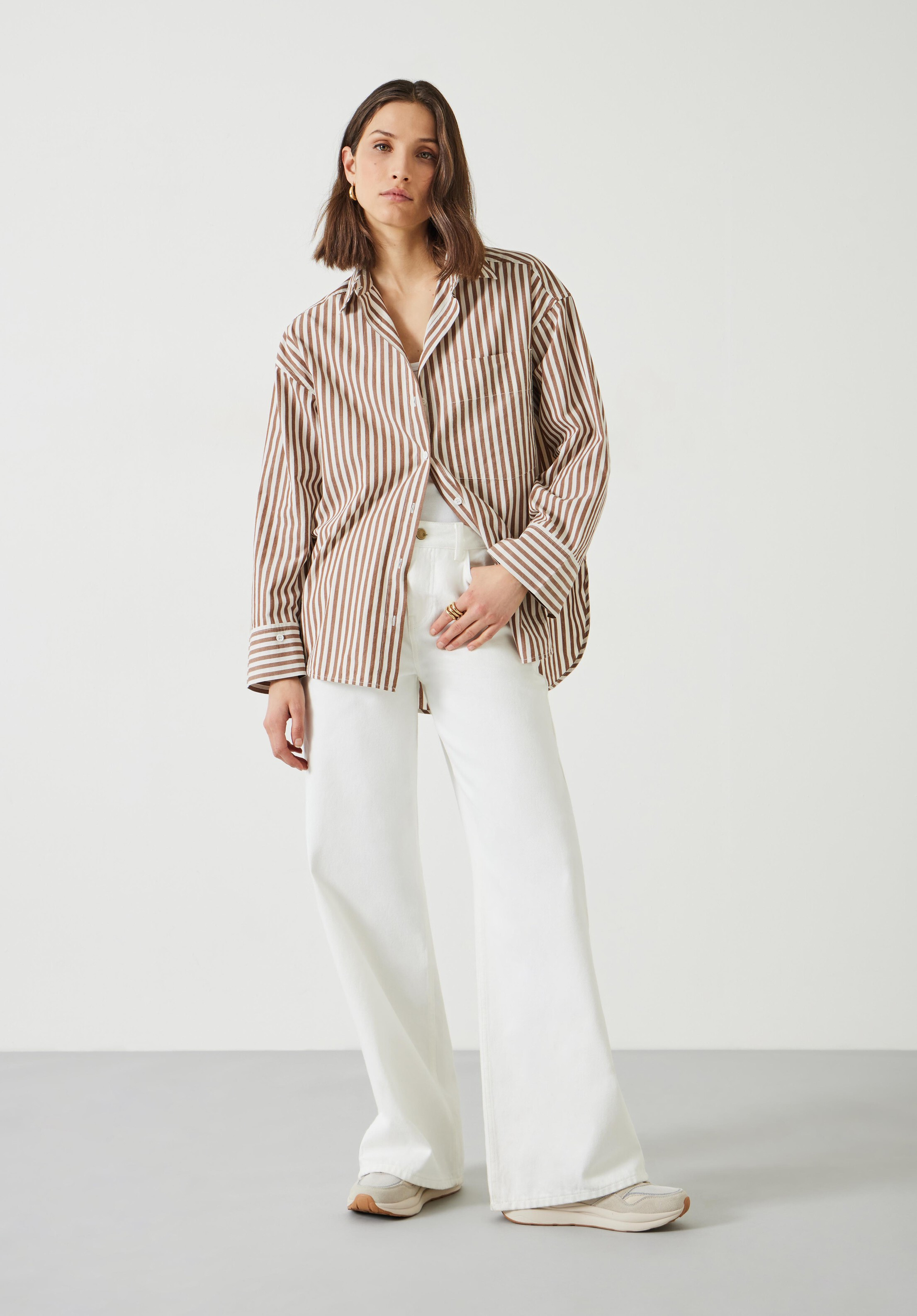 Indy Oversized Stripe Shirt | Hush UK