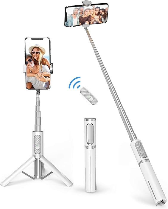ATUMTEK Selfie Stick Tripod, 3-in-1 Extendable Aluminum Phone Tripod with Detachable Bluetooth Re... | Amazon (US)