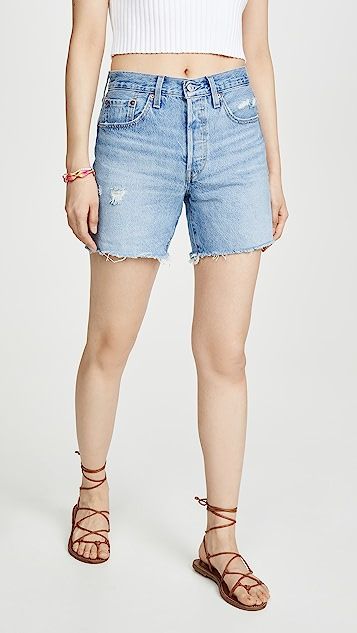 501 Mid Thigh Shorts | Shopbop