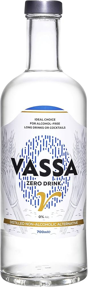 VASSA Zero V, alkoholfreie Alternative zu Vodka, gleicher Geschmack und Aroma, ideal für Cocktai... | Amazon (DE)