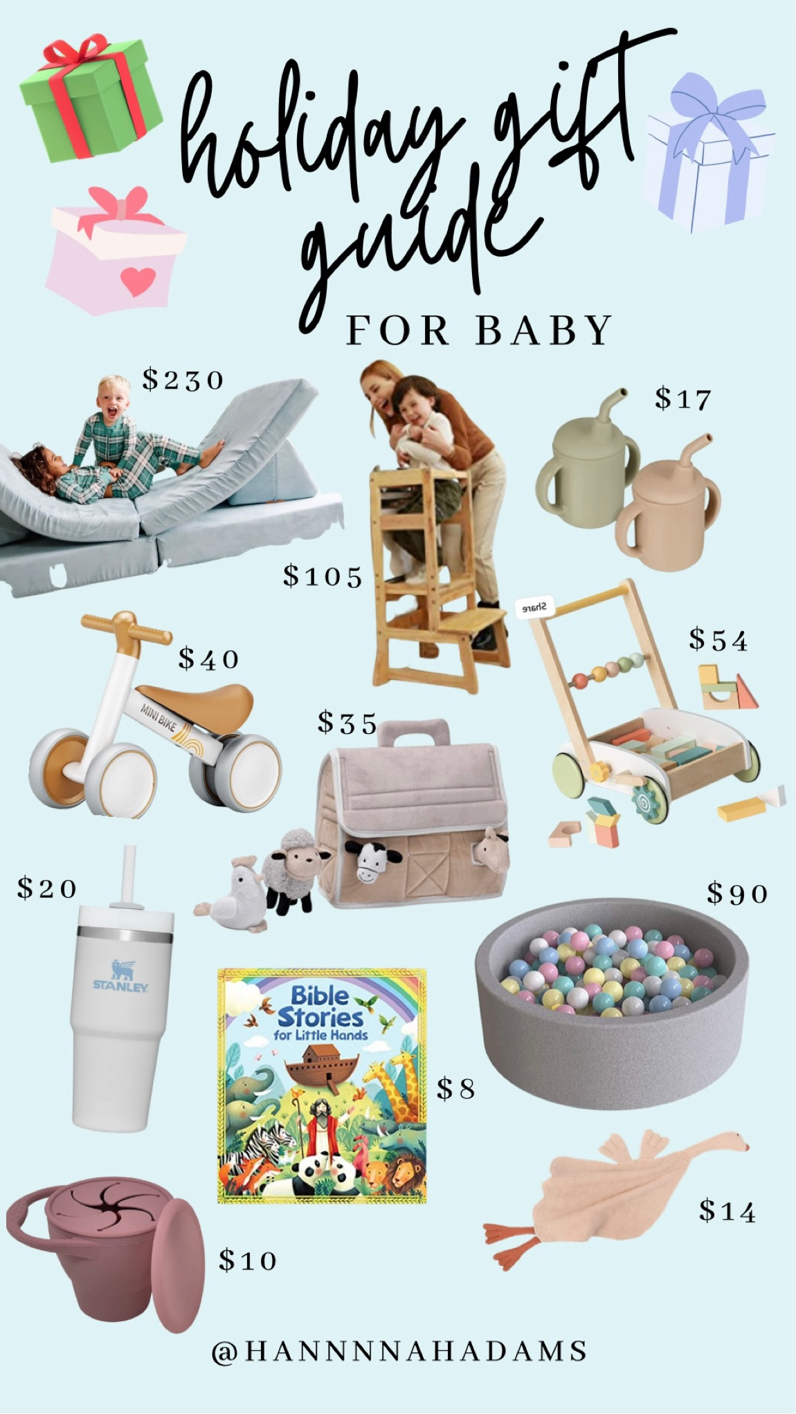 Christmas Gift Guide for Baby 🌲🎁🤍

#LTKSeasonal #LTKHoliday #LTKCyberweek