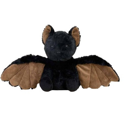 Warmies Black Bat Lavender Scented, Heatable and Weighted Stuffed Animal | Target
