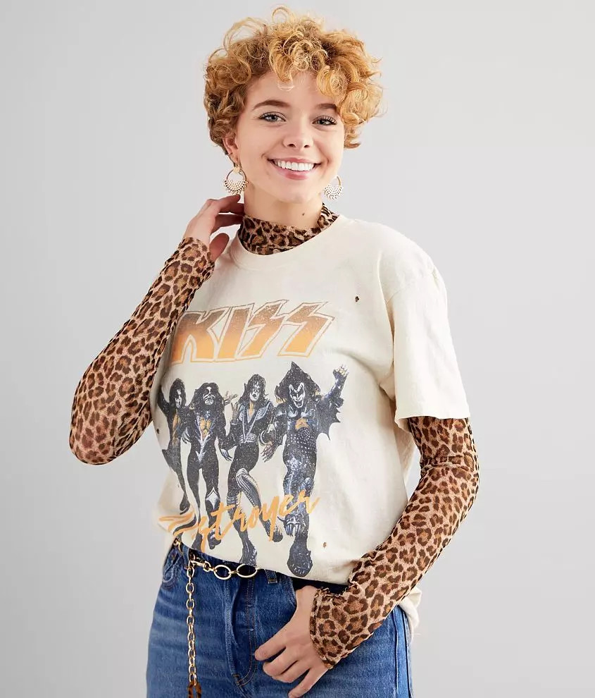 KISS® Destroyer Band T-Shirt | Buckle