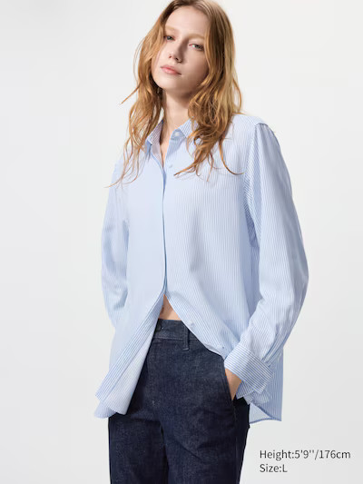 Colour: 60 LIGHT BLUE | UNIQLO (UK)