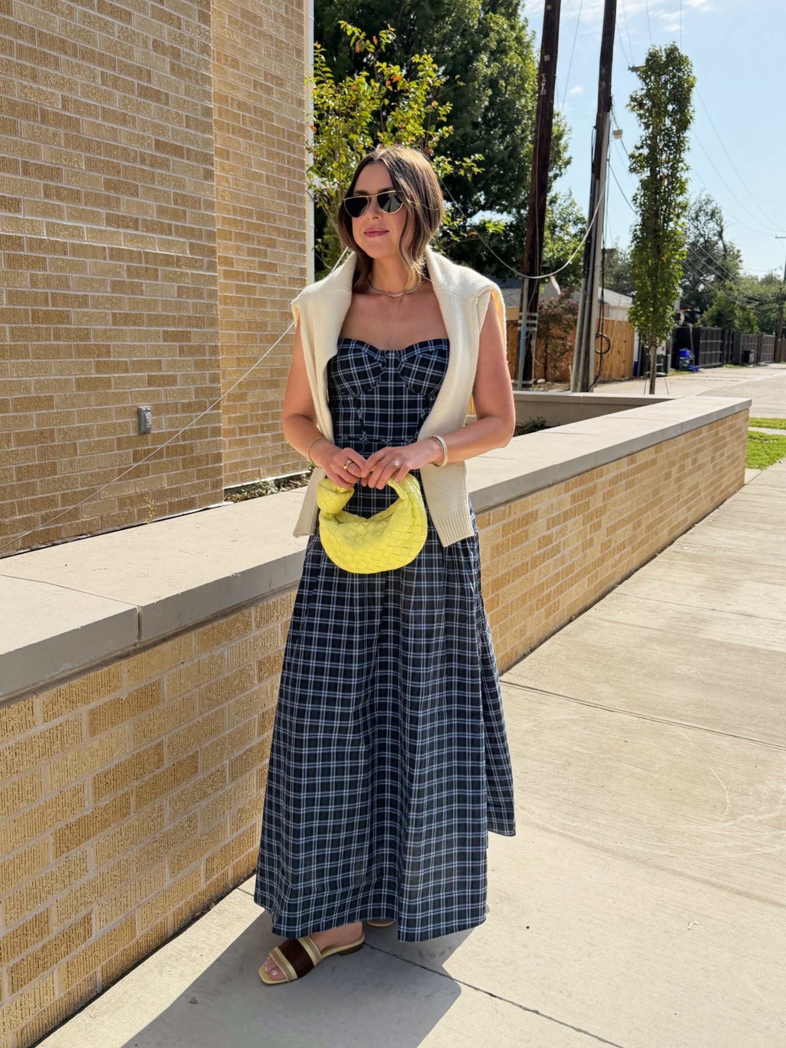 This plaid dress is perfect for a fall outfit. I wore it to church with a sweater draped over the shoulders then took off the sweater for a girls night outfit

#LTKmomlife #LTKootd #LTKgrwm