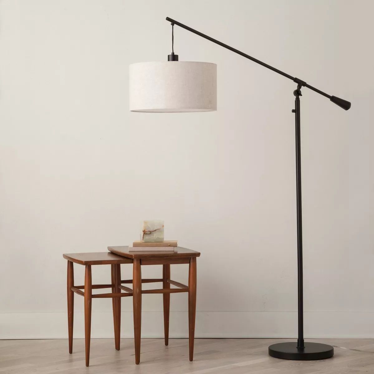 Cantilever Drop Pendant Swing Arm Floor Lamp Brown - Threshold™ | Target