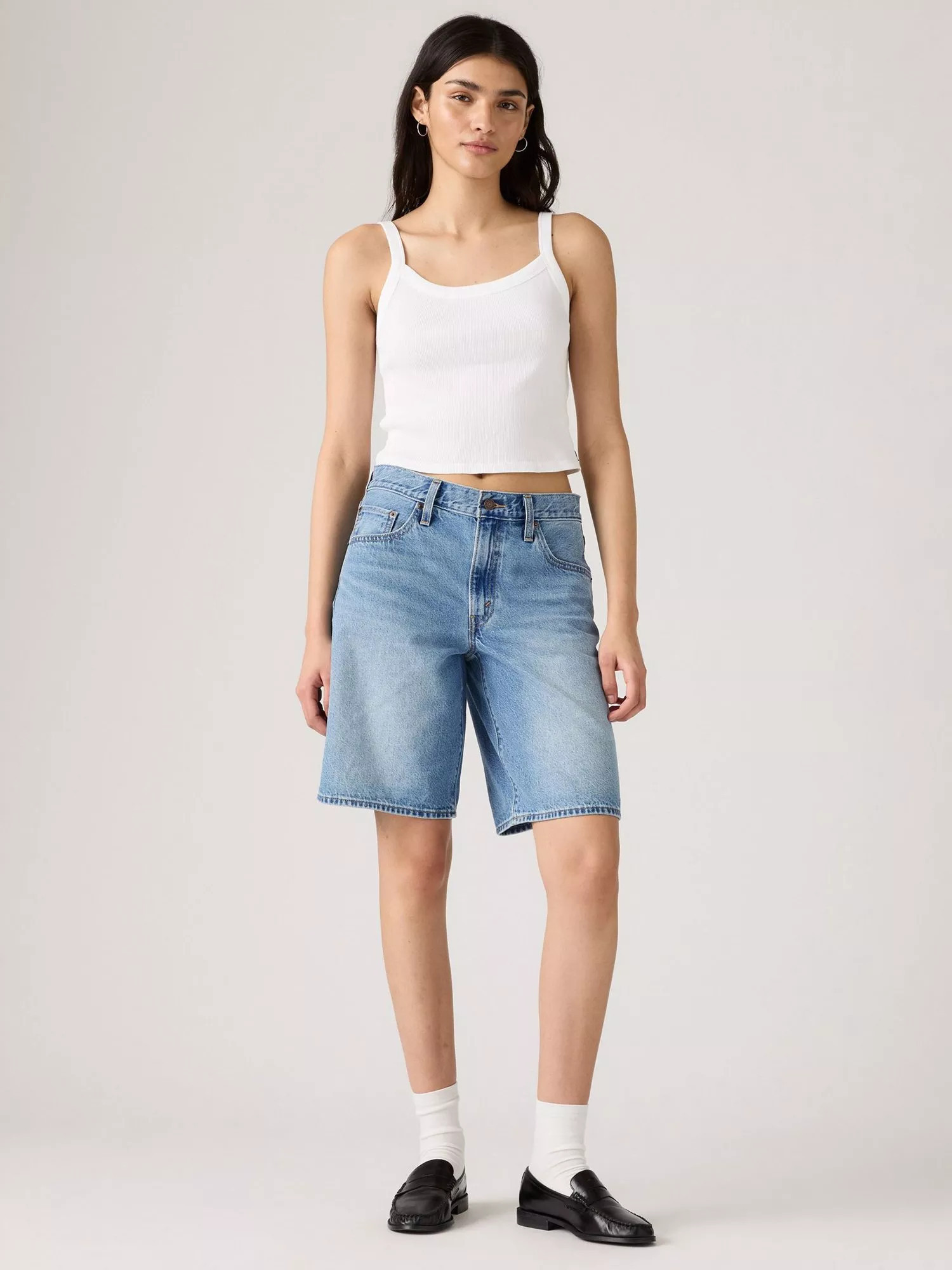 Levi's Baggy Dad Denim Shorts | John Lewis (UK)