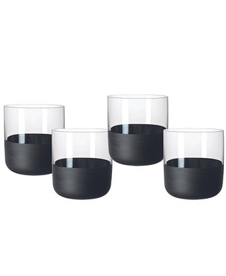 Villeroy  Boch Manufacture Rock Shot Glasses, Set of 4 - Macy's | Macy's