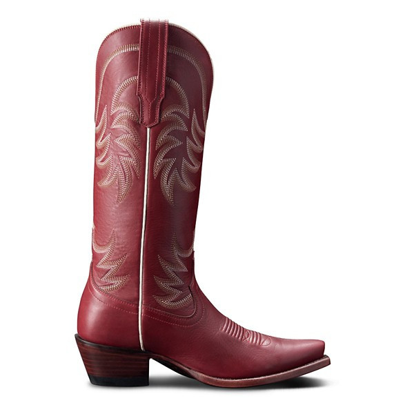 Women's Tecovas The Annie Western Boots 8.5 Scarlet Cowhide | Scheels Sports