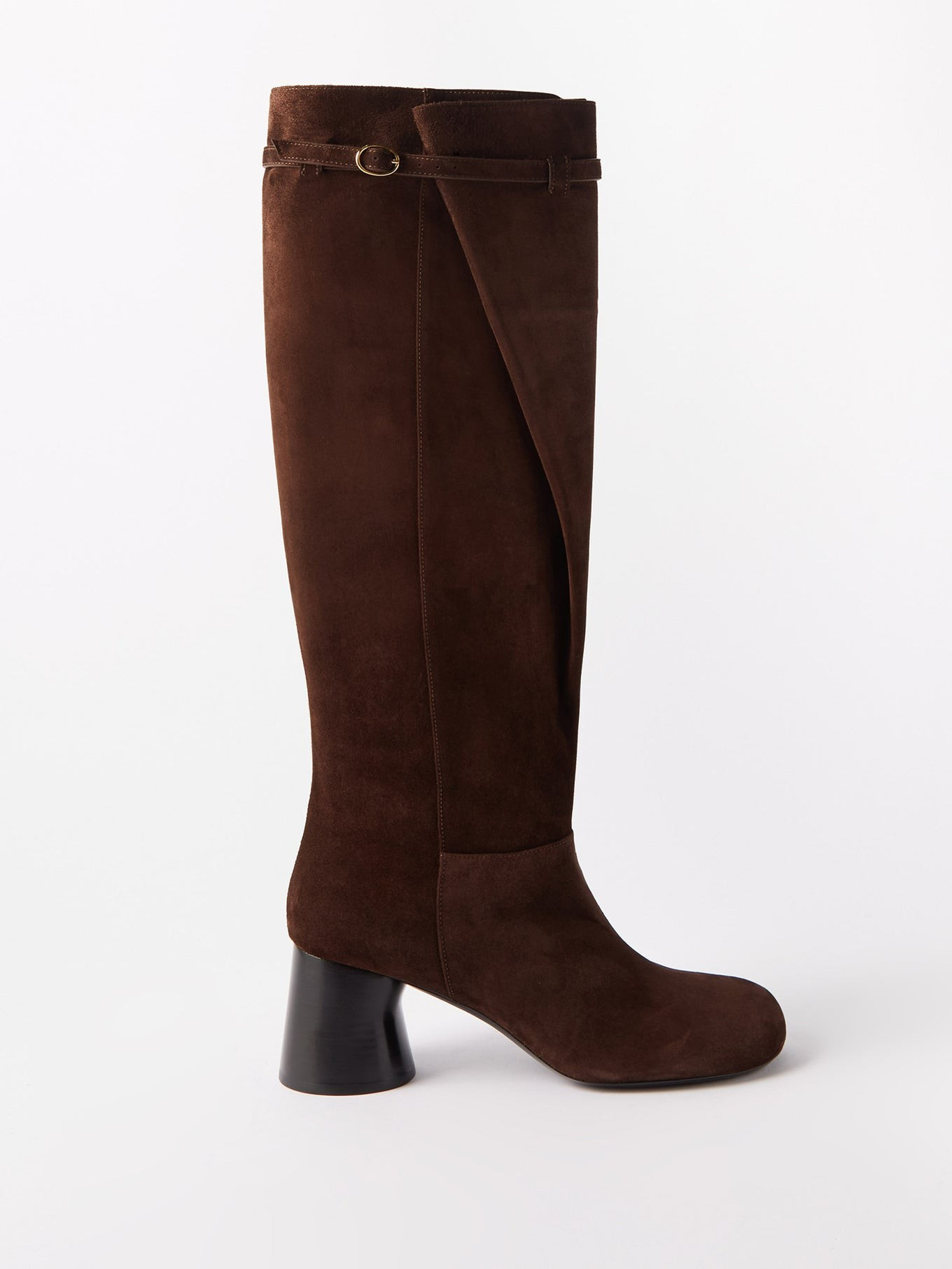 Admiral 45 suede knee-high boots | Khaite | Matches (US)