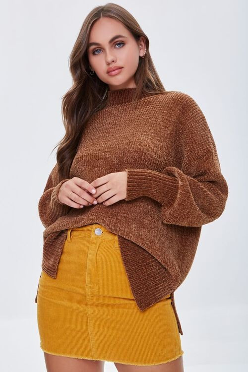 Ribbed Vented-Hem Sweater | Forever 21 | Forever 21 (US)