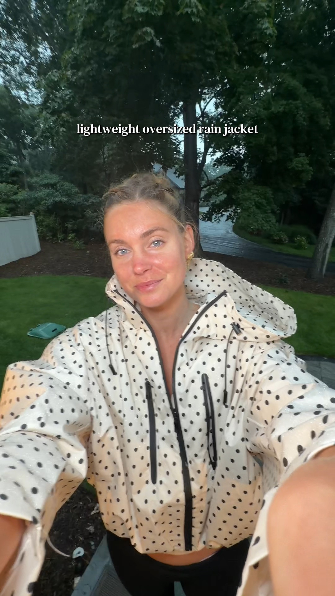 Looking for a jacket for ? 👀☔️

Girls, you know when a women’s jacket is supposed to be oversized, but the sleeves somehow still make it look like you’ve outgrown it? This one understood the assignment. 🙌

This oversized rain jacket has that cute roomy fit with plenty of space through the arms, a wide hood, adjustable cuffs, pockets, and a lightweight feel that makes it easy to throw over your everyday outfits. It’s waterproof and windproof too, so you get an actually practical women’s rain jacket without sacrificing the outfit. ✨

I especially love it for leggings, jeans, school runs, dog walks, travel, and those fall days when the weather changes every five minutes. And the prints make rainy-day outfits way more fun. 🤍

Comment SHOP and I’ll send you where to get this oversized rain jacket in your DMs. 🫶

Follow @kristinanicoletall for tall girl fashion, women’s outfit finds, and wardrobe fixes that actually work.

tallgirlstyle tallgirlfashion tallgirls tallwomen longlegs womensfashion womensstyle girlsfashion womensrainjacket rainjacket oversizedrainjacket oversizedjacket waterproofjacket windproofjacket fallfashion falloutfits rainydayoutfit polkadotjacket leopardprintjacket womensouterwear tallgirlapproved wardrobefinds @amazon