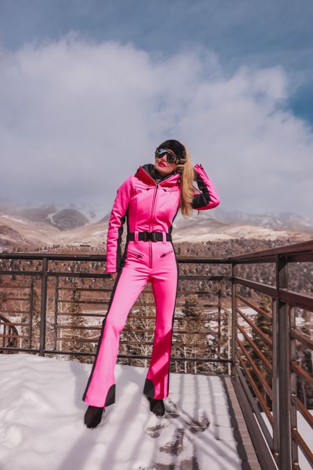 I am in LOVE with this bright pink Goldbergh ski suit! Fit is true to size. Linked a few for-less option too! 

~Erin xo 

#LTKSeasonal