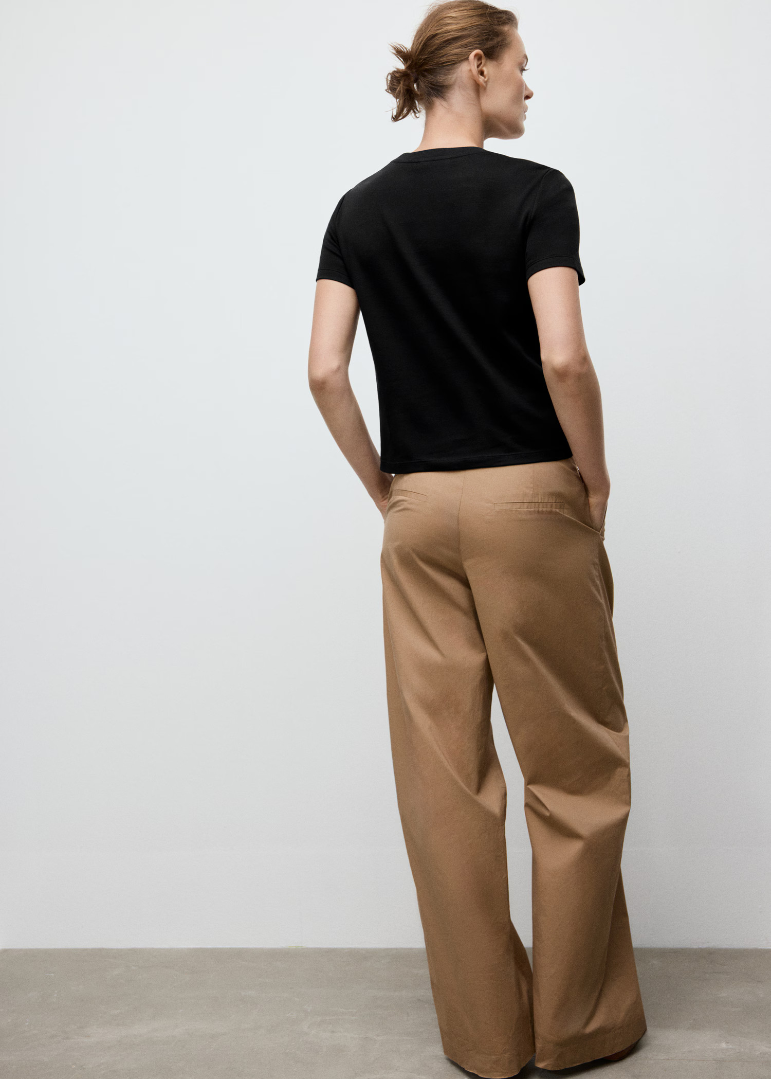 Cotton short-sleeved t-shirt - Women | MANGO USA | Mango (US/MX/AU)