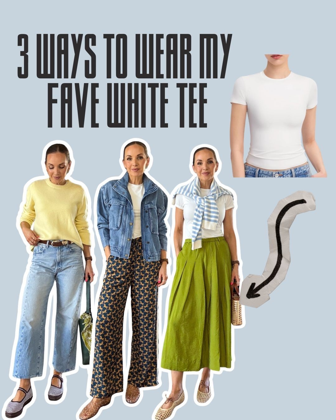 3 ways to wear my favorite white tee - it’s not sheer and it is so stretchy and comfy. Size up - it runs a size small. I’m in a small.

It’s on sale for $15 during Amazon’s big spring sale!


#LTKSaleAlert #LTKootd #LTKgrwm