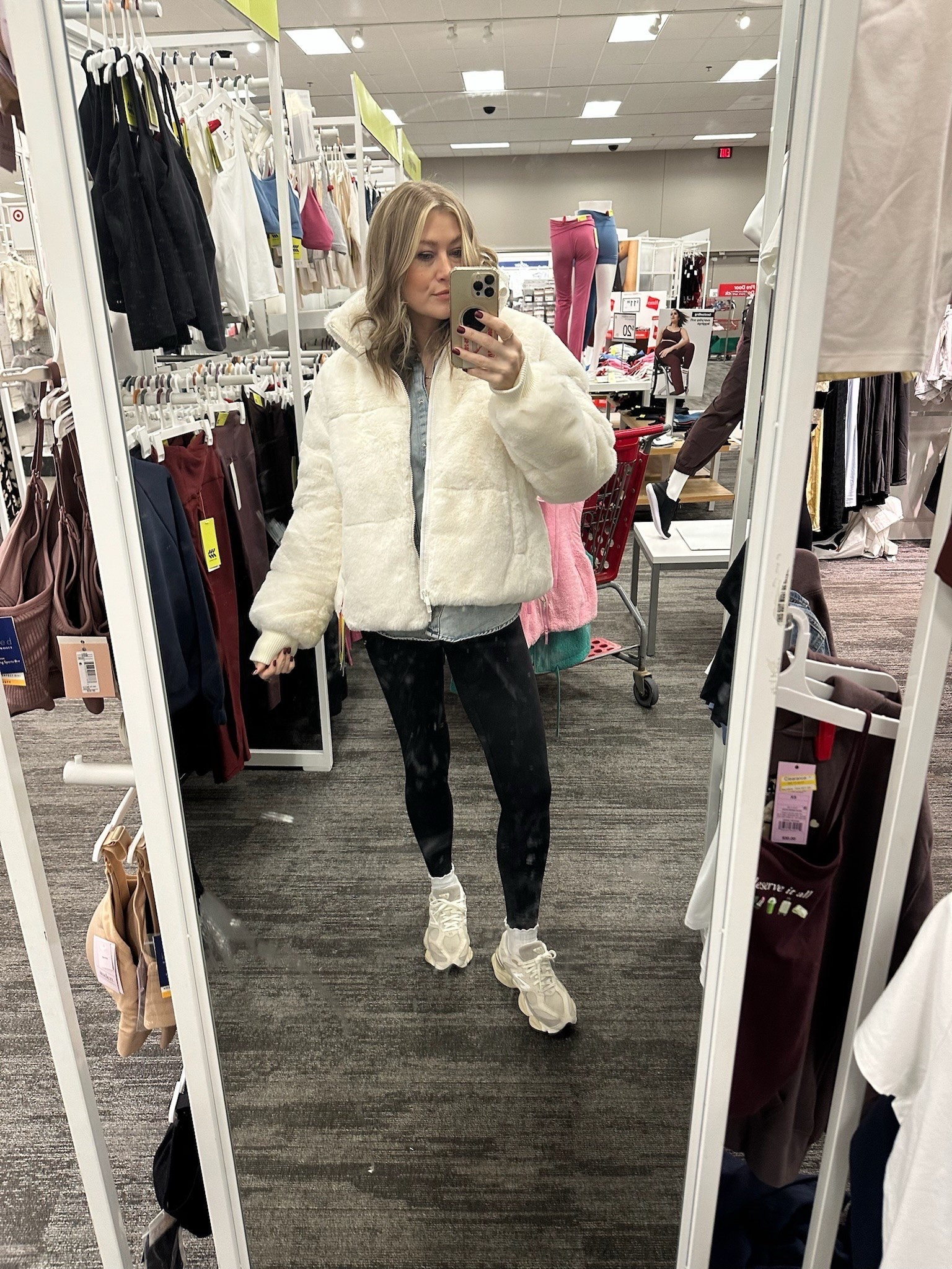 STOPPP!!! This target sherpa puffer jacket is SO cozy and lightweight while still feeling elevated. 

Target sherpa jacket, white puffer jacket, cozy outerwear, everyday mom outfit, casual mom style, affordable target finds, comfy athleisure look, busy mom style, boy mom fashion, mom on the go outfit, winter layers, SavannahK

#LTKSeasonal #LTKootd #LTKmomlife