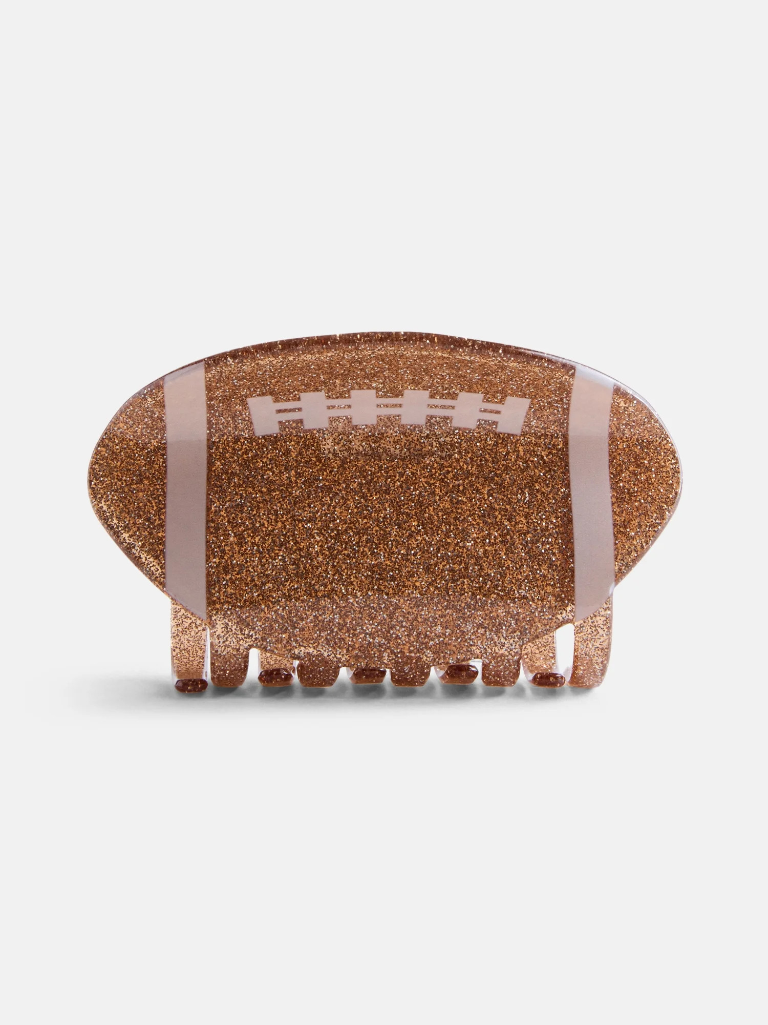 No Boundaries Football Claw Clip, Brown, One Size | Walmart (US)