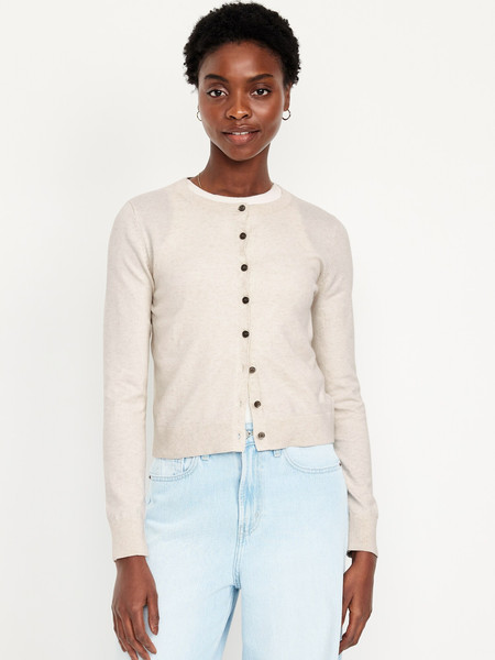 SoSoft Lite Crop Cardigan Sweater | Old Navy (US)