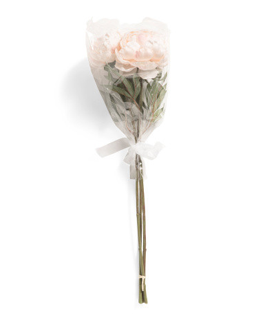 Set Of 3 Peony Stems | TJ Maxx