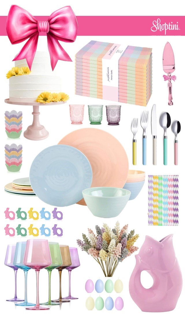 Spring and Easter hosting / plaid and pastels for brunch and dining decor // Easter brunch // spring decor // home decor // pastel plates 

#LTKParties #LTKHome #LTKFindsUnder50