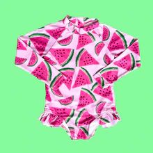 One in a Melon Rashguard Swimsuit l Dede X Poppy | Poppy Kids Co