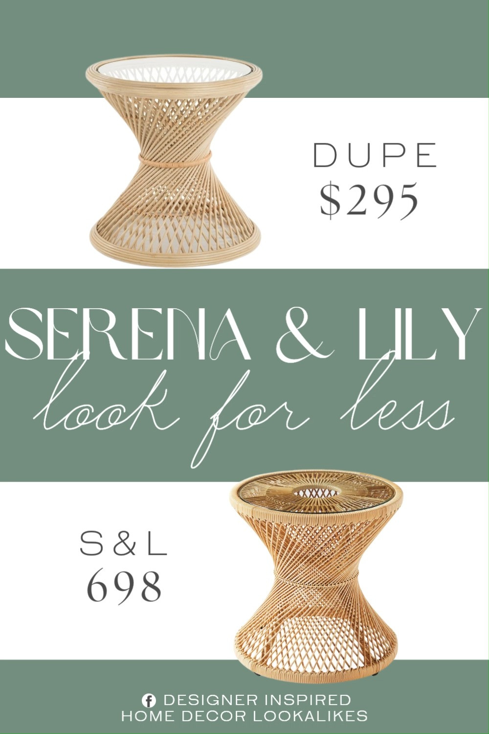 Inspired by Serena & Lily Side Table. Coastal Side Table. Natural Rattan Table. Handwoven Wicker Table. Cane Side Table. Boho Rattan Side Table. Seagrass Side Table. Decorative Accent Table. Handwoven Rattan Table. Coastal Rattan Table. 

Home more affordable option find copy cat similar look for less budget friendly affordable cheap cheaper beautiful pretty. Clearance sale coupon code discount code promo code luxury lookalike look a like Inspo inspiration inspired by idea ideas Love like these? I share multiple every day in my FB group.
#serenaandlilyinspired #sidetable #wickertable #rattantable #coastalstyle #furniturefinds #accenttable #handwovendecor 

 #LTKHome