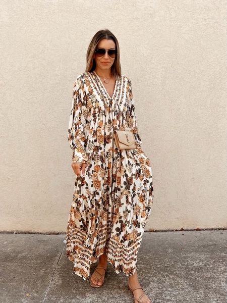 Free people floral maxi dress on sale and I’m wearing a size small

#LTKstyletip #LTKsalealert