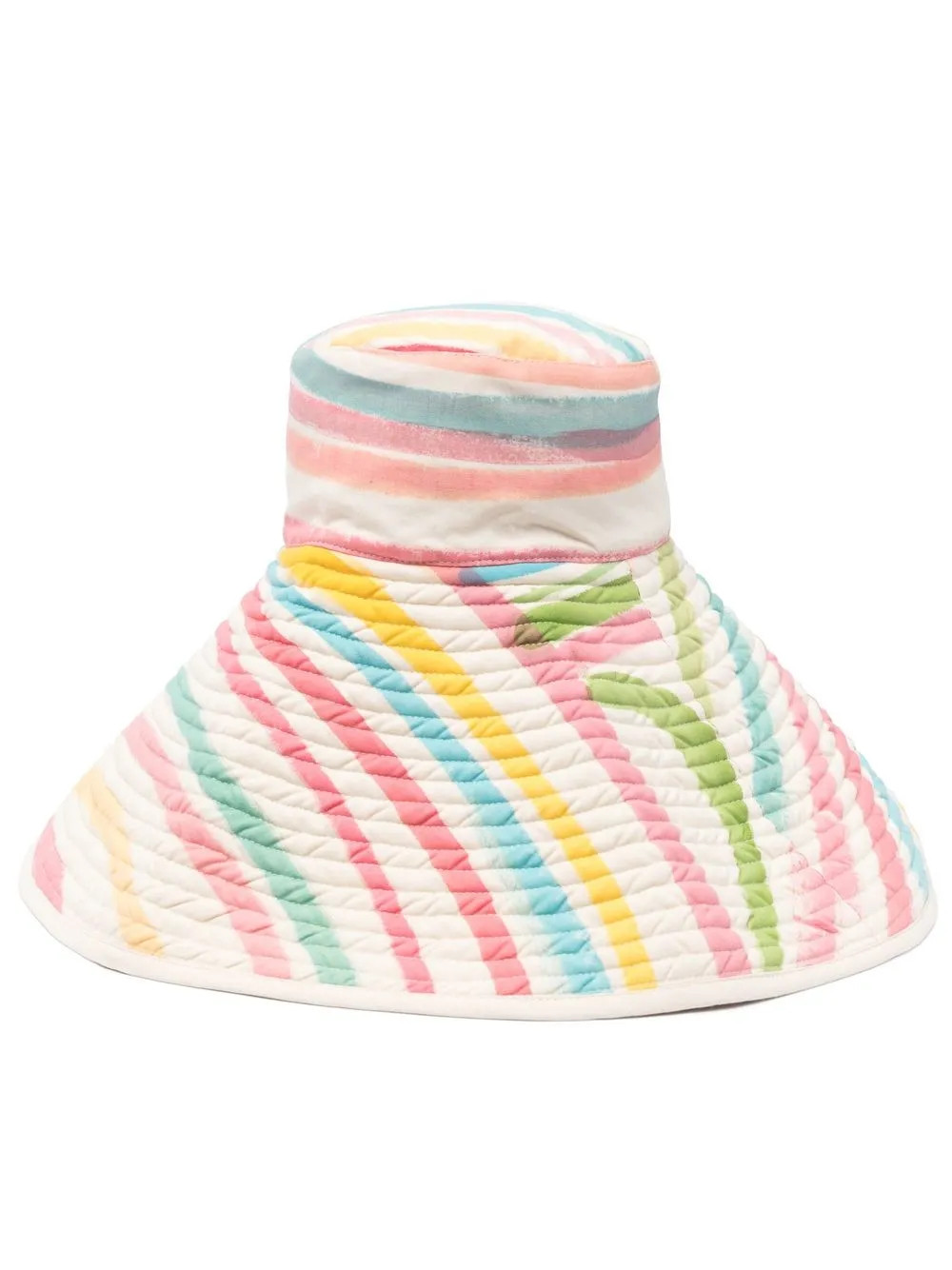 dropped-brim sun hat | Farfetch Global
