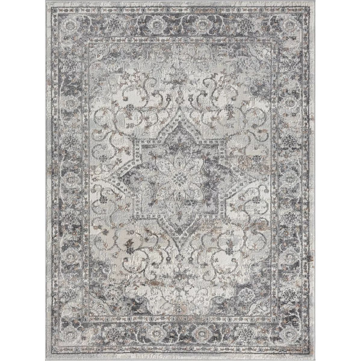 LIVN CO. Traditional Medallion Woven Medium Soft Pile Area Rug | Target