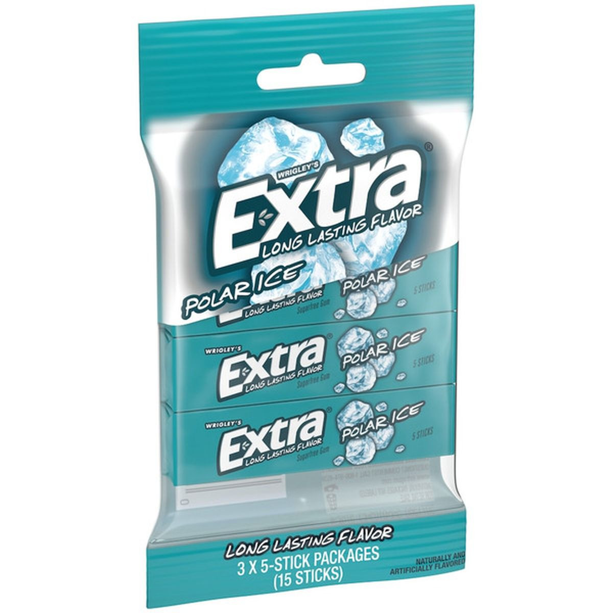 Extra Polar Ice Sugar Free Chewing Gum Packs (15 ct) Delivery or Pickup Near Me - Instacart | Instacart
