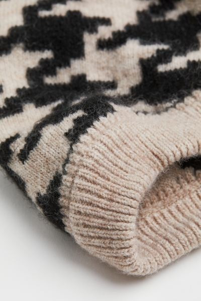 Jacquard-knit Dog Sweater | H&M (US + CA)