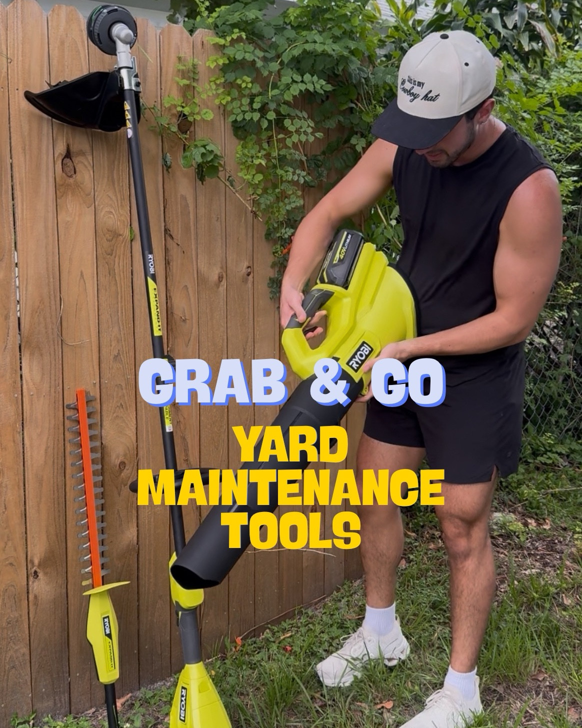 🌿 Quick Grab & Go Yard Maintenance Tools 🌿
When it comes to keeping your yard looking fresh, cordless tools are a total game changer — no cords to trip over, no gas, just grab, go, and get it done ✅
✨ RYOBI Hedge Trimmer – Perfect for quick shaping and trimming, lightweight yet powerful enough to cut through thicker branches with ease.
✨ RYOBI String Trimmer – Tackle overgrown grass and edges in minutes, with the freedom to move anywhere without dragging an extension cord.
✨ RYOBI Leaf Blower – Clear away leaves and debris in seconds, so your space is instantly clean and guest-ready.
With cordless tools, I can knock out yard work faster, with way less hassle, and still have time to enjoy the space 🌞
#TheHomeDepotPartner #TheHomeDepot #RYOBI #CordlessTools