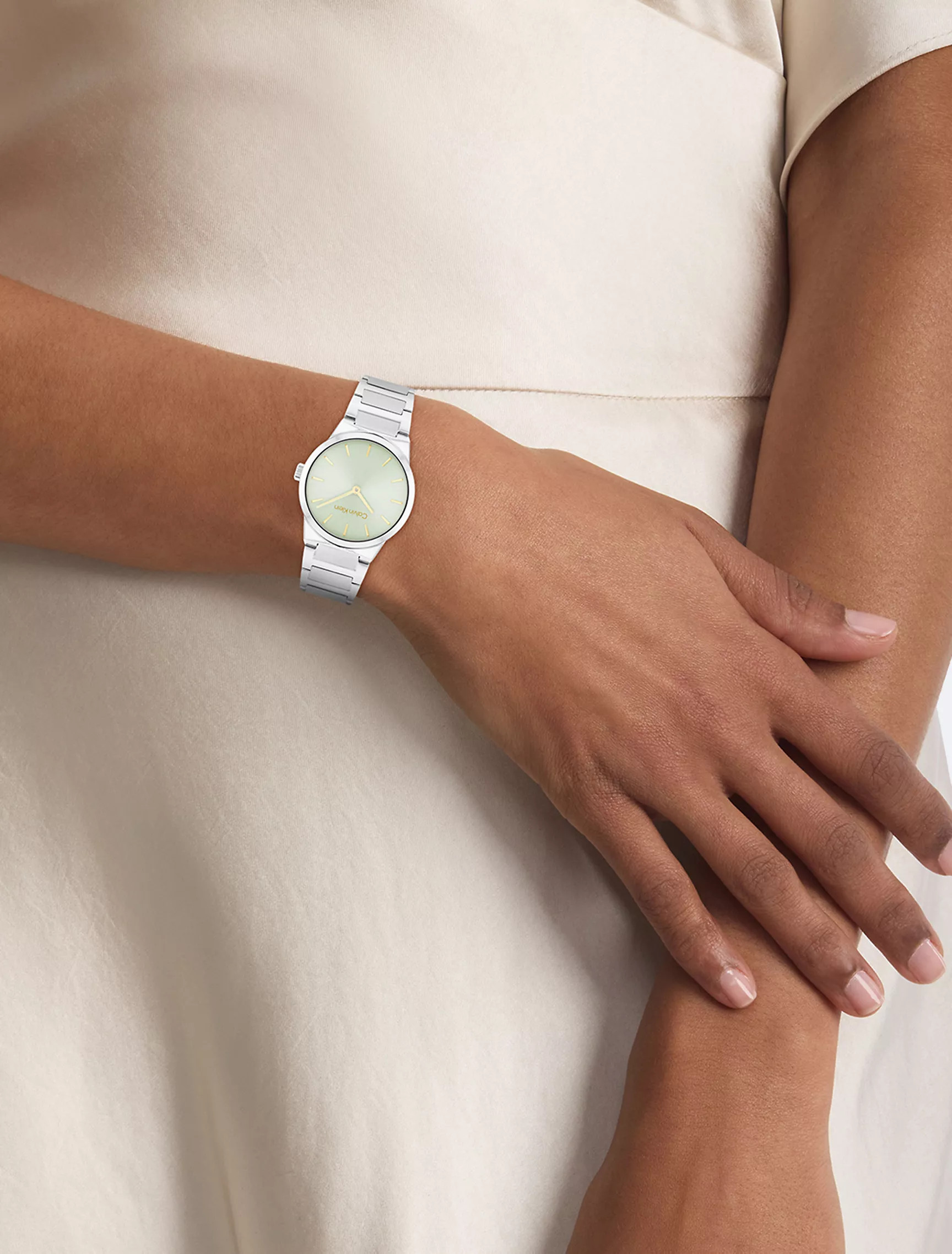 Minimalist Integrated Link Bracelet 32mm Watch | Calvin Klein | Calvin Klein (US)