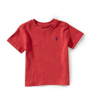 Ralph Lauren Baby Boys Short Sleeve Cotton T-Shirt | Dillard's | Dillard's