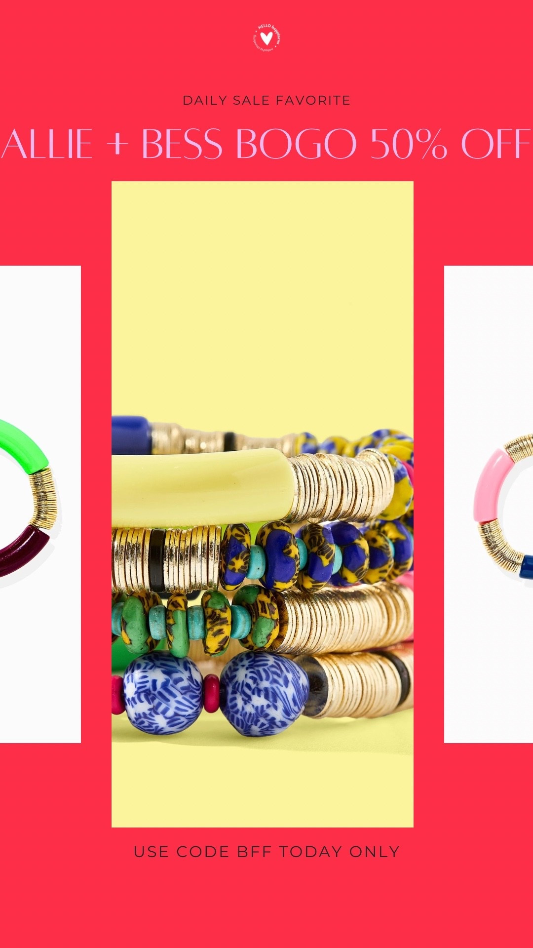 ✨ Stack, style, repeat. Colorful arm candy you’ll wear all summer long!

#LTKootd #LTKSaleAlert #LTKWorkwear