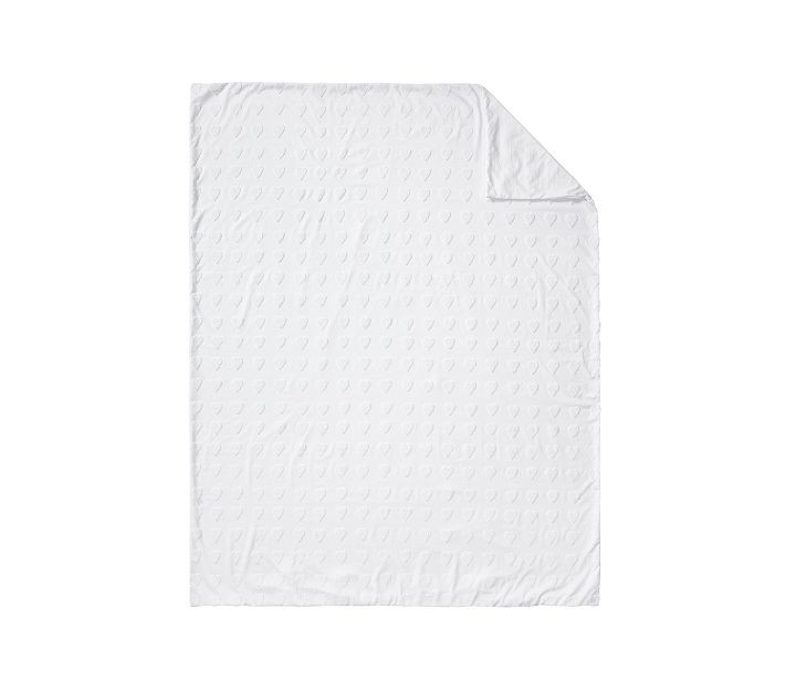 Roller Rabbit Tufted Hearts Duvet Cover & Shams | Pottery Barn Kids