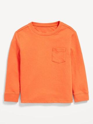 Long-Sleeve Pocket T-Shirt for Toddler Boys | Old Navy (US)